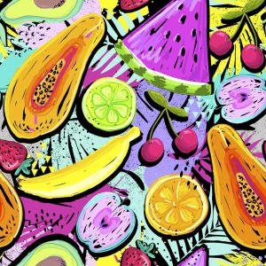 Papaya fruits